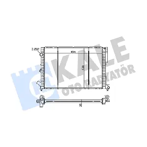 127200 KALE OTO RADYATOR
