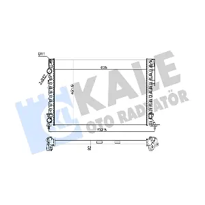 162600 KALE OTO RADYATOR
