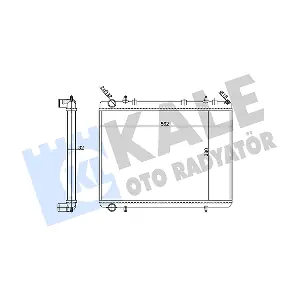 356915 KALE OTO RADYATOR