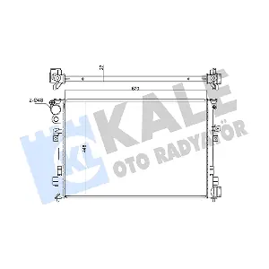 347225 KALE OTO RADYATOR
