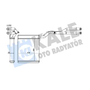 347375 KALE OTO RADYATOR