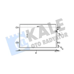 375300 KALE OTO RADYATOR