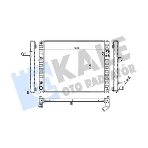 354220 KALE OTO RADYATOR