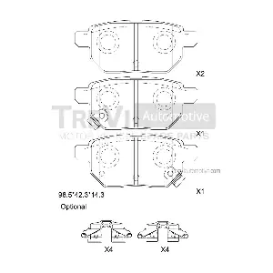 PF1458 TREVI AUTOMOTIVE