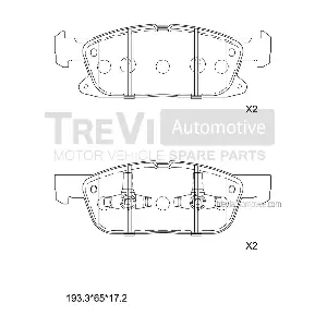 PF1537 TREVI AUTOMOTIVE
