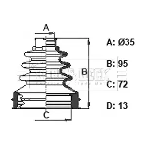 BCB6391 BORG & BECK