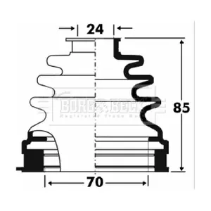 BCB2881 BORG & BECK