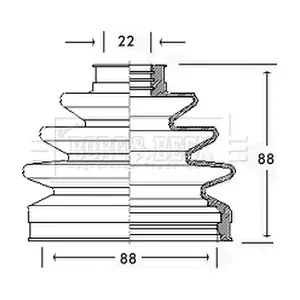BCB2232 BORG & BECK