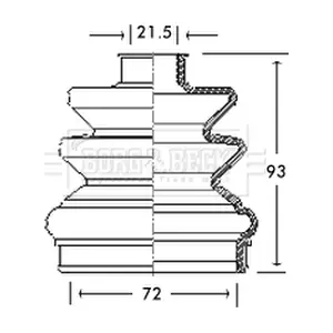 BCB2761 BORG & BECK