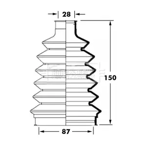 BCB6023 BORG & BECK