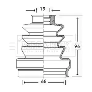 BCB2445 BORG & BECK