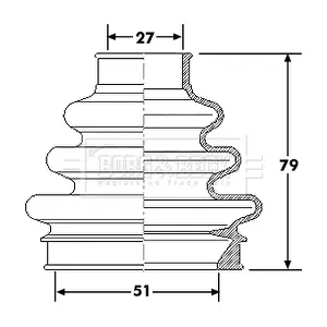 BCB6177 BORG & BECK