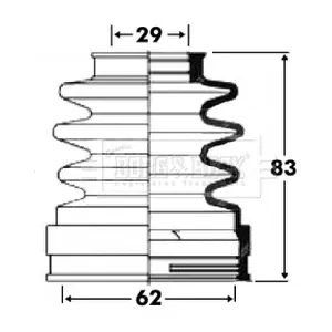 BCB2897 BORG & BECK