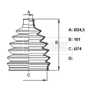 BCB6330 BORG & BECK