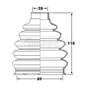 BCB6229 BORG & BECK