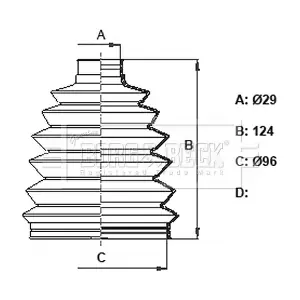 BCB6384 BORG & BECK
