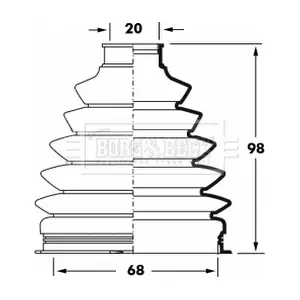 BCB6052 BORG & BECK