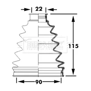 BCB6050 BORG & BECK