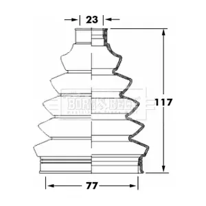 BCB6068 BORG & BECK