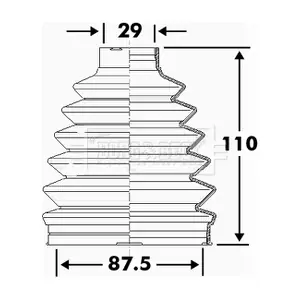 BCB6111 BORG & BECK