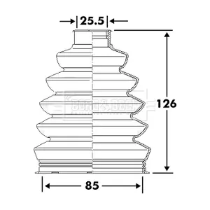 BCB6114 BORG & BECK