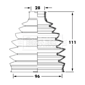 BCB6032 BORG & BECK
