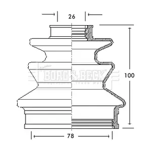 BCB2106 BORG & BECK