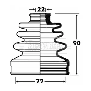 BCB2842 BORG & BECK
