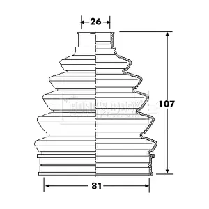 BCB6215 BORG & BECK