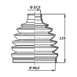 BCB6411 BORG & BECK