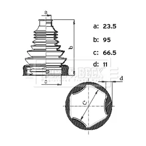 BCB6444 BORG & BECK