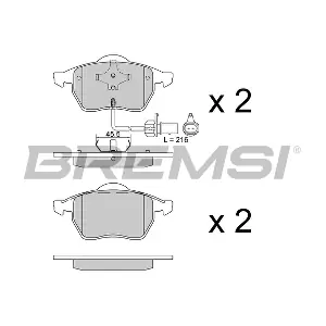 BP2516 BREMSI