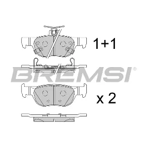 BP3862 BREMSI