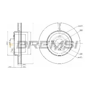 CD8047V BREMSI