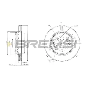 CD6854V BREMSI