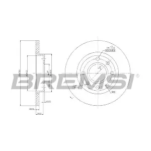 CD6995S BREMSI