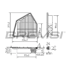 FA1054 BREMSI