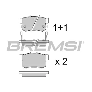 BP2544 BREMSI