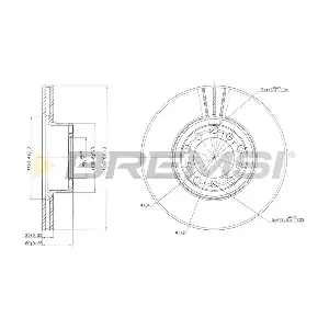 CD6476V BREMSI