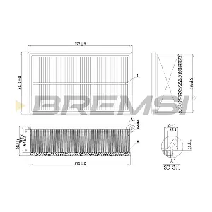FA1032 BREMSI