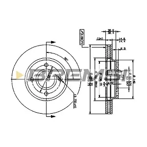 CD6364V BREMSI