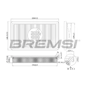 FA2116 BREMSI