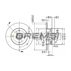 CD6137S BREMSI