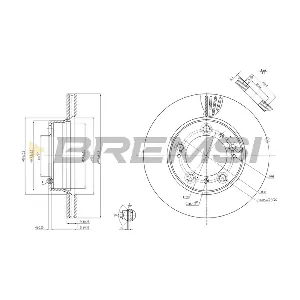 CD7293V BREMSI