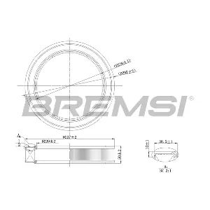 FA2132 BREMSI