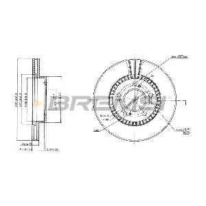 CD6829V BREMSI