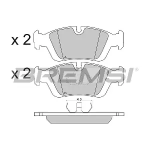 BP2432 BREMSI