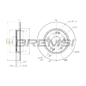 CD8524S BREMSI