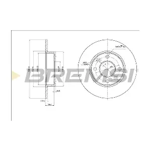 CD6070S BREMSI