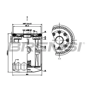FL0722 BREMSI